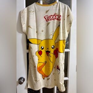 Pokemon Pikachu Yellow and Red Dress